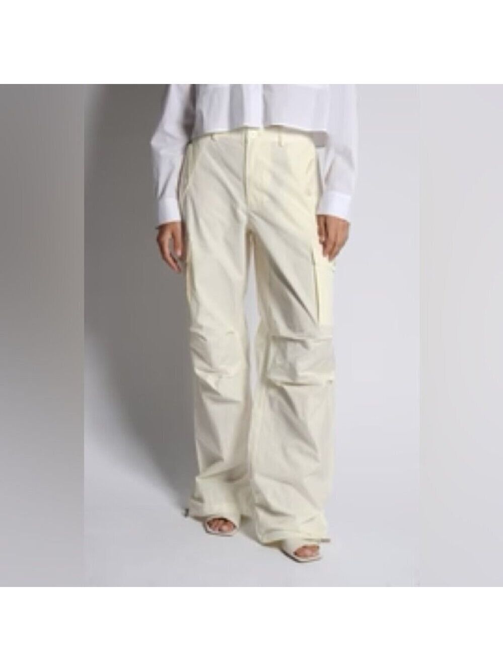 NWT Oval Square Work Pants in Gardenia size XL